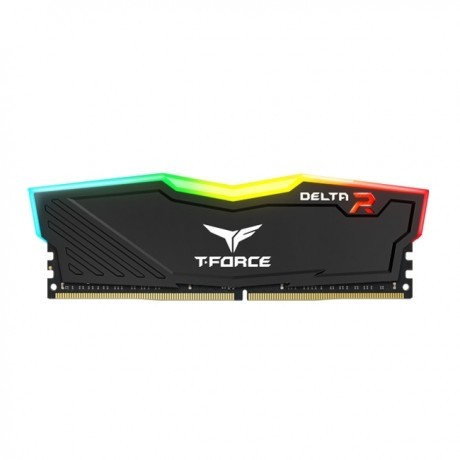 Team T-Force Delta RGB Black 8GB 1x8GB 3200MHz CL16 DDR4 Gaming Ram (TF3D48G3200HC16F01)