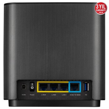 ASUS ZENWIFI XT8 B2P AX6600 4PORT GAMING ROUTER(İKİLİ)