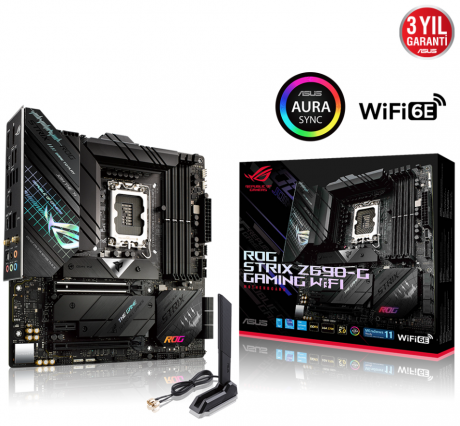 ASUS ROG STRIX Z690-G GAMING WIFI 6000Mhz(OC) DDR5 HDMI ATX 1700P