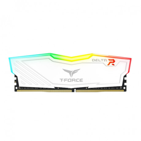 Team T-Force Delta RGB White 32GB 2x16GB 3600MHz CL18 DDR4 Gaming Ram (TF4D432G3600HC18JDC01)