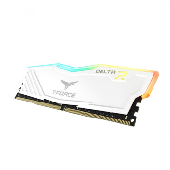 Team T-Force Delta RGB White 32GB 2x16GB 3600MHz CL18 DDR4 Gaming Ram (TF4D432G3600HC18JDC01)