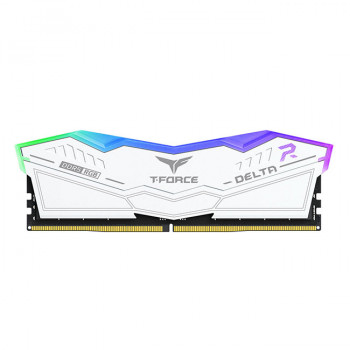 Team T-Force DELTA RGB White 32GB 2x16GB 5200Mhz DDR5 CL40 Gaming Ram (FF4D532G5200HC40CDC01)