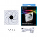 Lian Li UNI FAN TL LCD 1x140mm Beyaz Kasa Fanı (G99.14TLLCD1W.00)