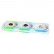 Lian Li UNI FAN REVERSE SL WIRELESS LCD 3x120mm Beyaz Kasa Fanı (G99.12RSLLCD1W3W.00)
